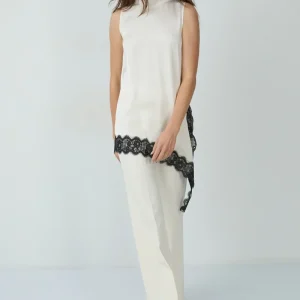 BSB BLOUSE LACE GREY