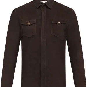 Overshirt in suède