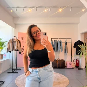 MARA TOP -BLACK