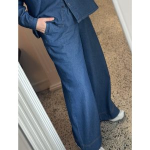 ICHI IHArcher Comfy Jeans Pants Medium Blauw